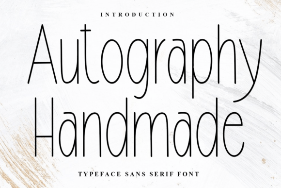 Autography Handmade: A Soft Sans Serif for Brand Identity