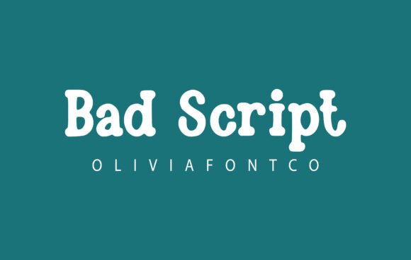 Bad Script: A Romantic Typeface for Modern Web Design