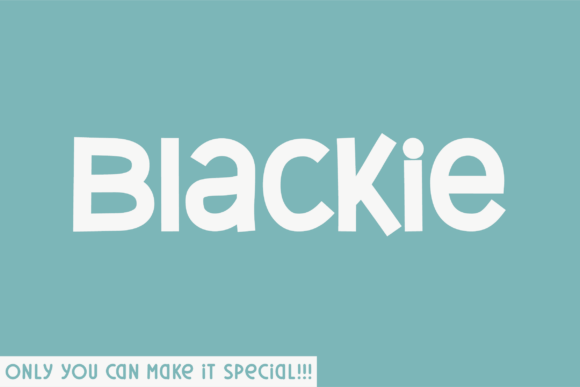 Blackie: A Natural Sans Serif Typeface for Editorial Design
