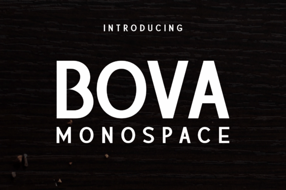 Bova Monospace: The Perfect Sans Serif Font for Crafters