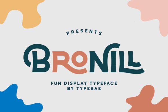 Bronill: A Bold Sans Serif for Modern Brand Identity