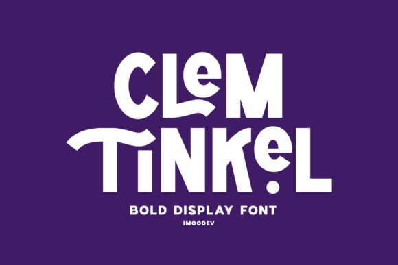 Clem Tinkel: A Playful Sans Serif Font for Makers