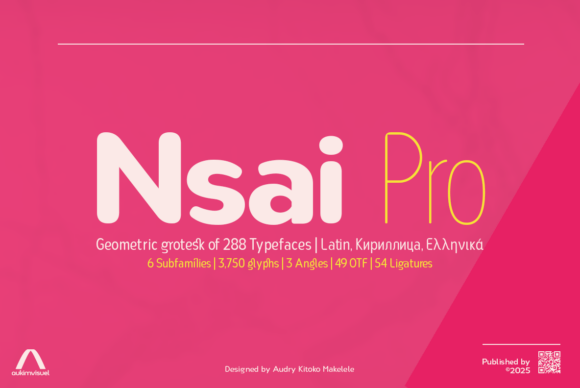 Designing with Nsai Pro Rounded: A Maker's Font Guide