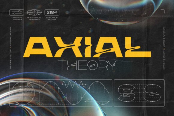 Elevate Your Brand with the Axial Theory Typeface