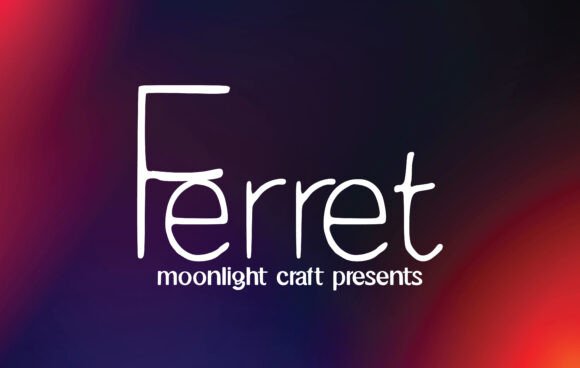 Ferret Font: A Handwritten Typeface for Small Business Branding