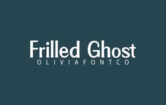 Frilled Ghost Font: A Romantic Sans Serif for Editorial Design