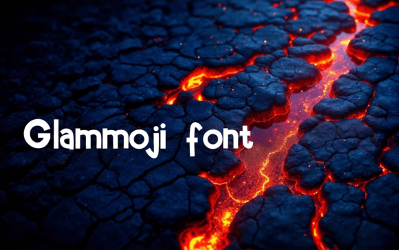 Glammoji: A Bold Sans Serif Typeface for Editorial Impact