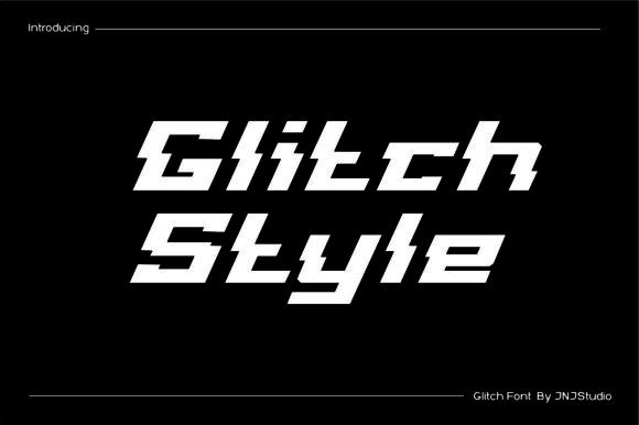 Glitch Italic: A Futuristic Typeface for Bold Campaigns