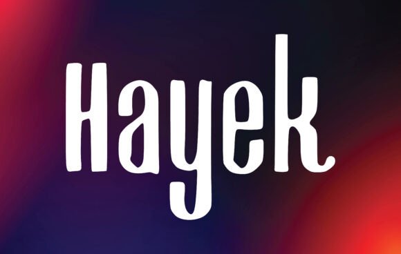 Hayek: A Handwritten Sans Serif Font for Editorial Design