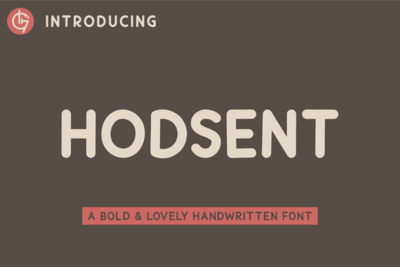 Hodsent: The Quirky Sans Serif Font for Handmade Brands