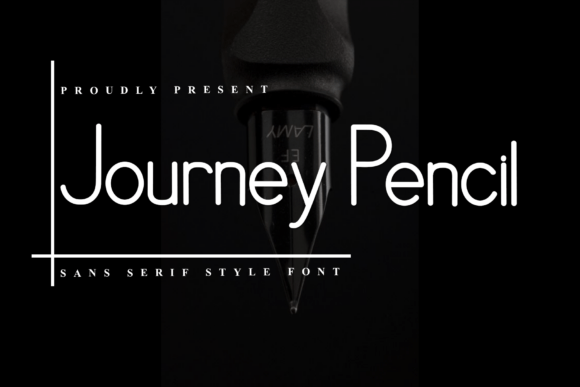 Journey Pencil: A Festive Sans Serif for Editorial Magic