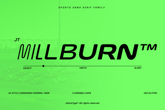 JT Millburn: A Dynamic Sans Serif Typeface for Editorial Design