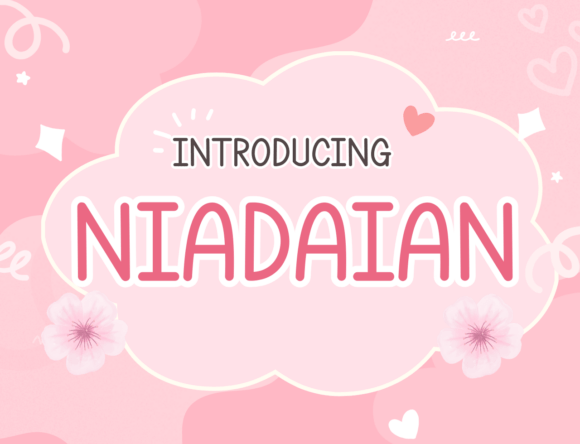 Niadaian: A Distinctive Sans Serif Font for Editorial Design