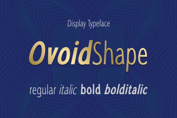 Ovoid Shape: The Modern Typeface for Scroll-Stopping Brand Content