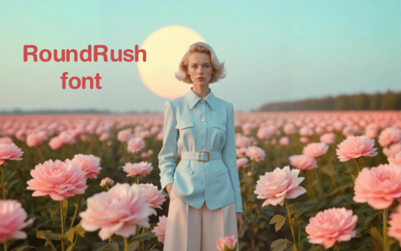 Round Rush: A Confident Sans Serif for Modern Editorial Design