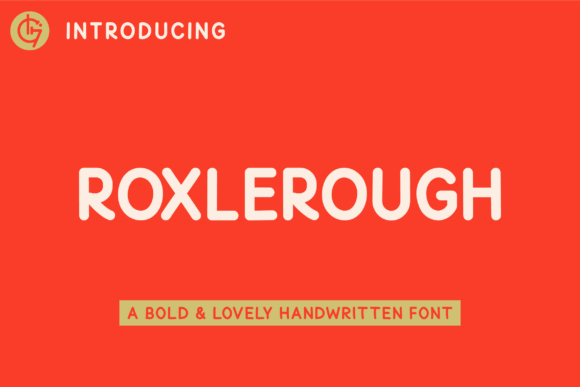 Roxlerough: The Quirky Sans Serif Font for Handmade Brands
