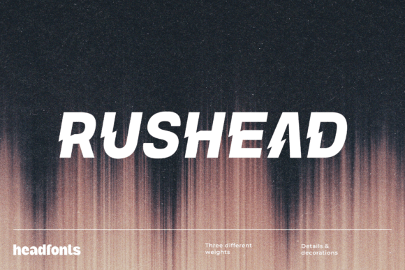 Rushead: A Dynamic Sans Serif Font for Modern Web Design