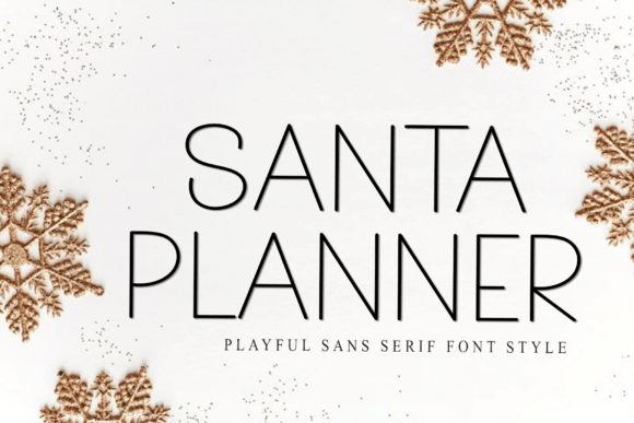 Santa Planner Font Review: A Soft Sans Serif for Branding