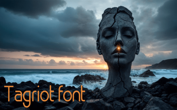 Tagriot: A Bold Sans Serif Typeface for Modern Editorial Design