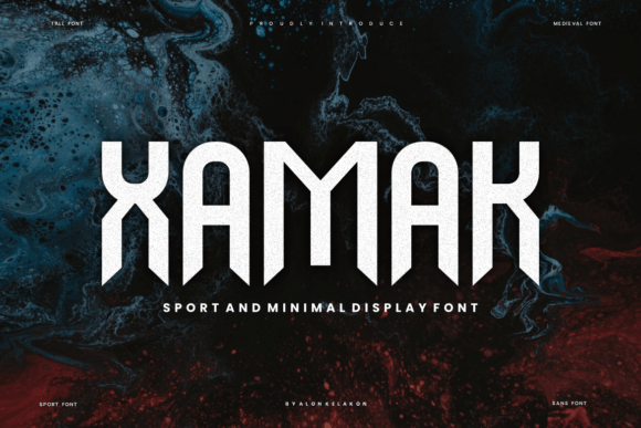 Xamak: The Modern Sans Serif Font for Handmade Brands